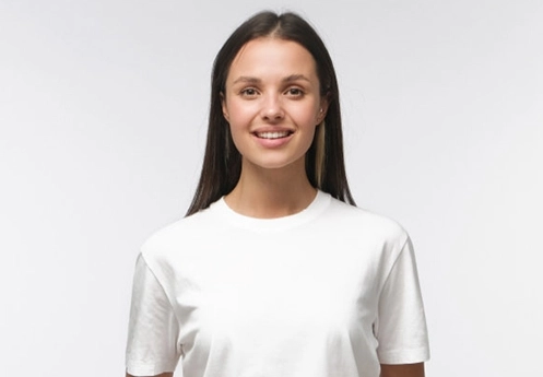 Young woman smiling, representing female fertility care at Dr Kate Burston Newcastle clinic